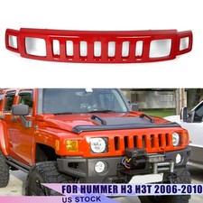 Victory Red For Hummer H3 H3T 2006-2010 Front Bumper Upper Grille Factory Style picture