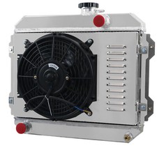 3Row Radiator+Shroud+Fan For 1974-1985 1979 Toyota Corolla KE30 KE55 KE38 KE70 picture