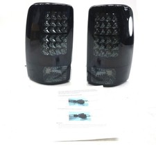 NEW Spyder LED Tail Light Set Black / Smoke 5078001 Suburban Tahoe Yukon 2000-06 picture