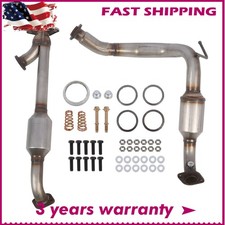 2 Pieces TOYOTA FJ CRUISER 4.0L 2007-2012 Catalytic Converter Rear 2 Pieces picture