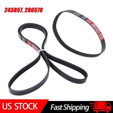 3.0L Engine Serpentine Drive Belts for Maserati Ghibli 2014-2020 V6 OE: 243857 picture
