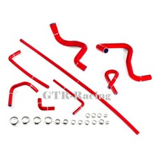 Silicone Radiator Coolant Hose Kits Fit GM Trucks w/ 5.0L 5.7L V8 1988-1995 Red picture