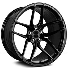 SF03 Stance Wheels 19x8.5/19x10 Gloss Black Rims (4pcs) C3 picture