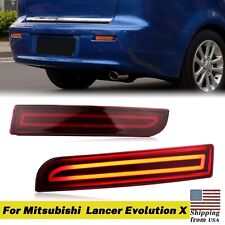 Bumper Reflector Tail Brake Rear Fog Lights For Mitsubishi Lancer Evolution picture