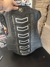 Icon Field Armor Chest Protector Vest - Black - Regular  picture