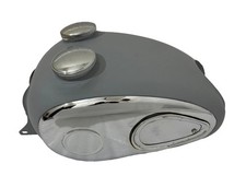 Puch Allstate Sears SR 250 1965- 66 Steel Raw Petrol Gas Tank +Cap | Fit For picture