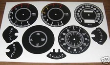 1970-74 Cuda or Challenger Rally gauge decals picture