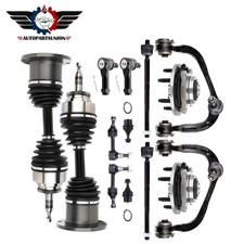 Front Control Arm with Wheel Hub Bearing CV Axle Shaft For 2004-2005 Ford F-150 picture