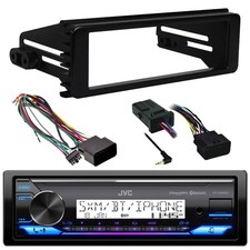 JVC KD-X38MBS Marine Stereo Receiver, Install Kit, Handlebar Kit (Harley 98-13) picture