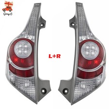 For 2012 2013 2014 Toyota Prius C Tail Light Assembly Halogen Rear Lamps LH+RH picture