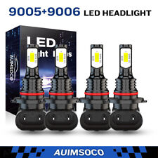 For Honda Accord 2003-2007 LED Headlight Bulbs White High/Low Beam 9005 9006 Kit picture