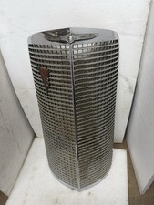 ORIGINAL 1938 CADILLAC LASALLE CHROME FRONT GRILLE WITH V 8 BADGE picture