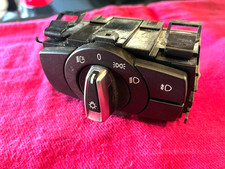 06-11 BMW E90 E92 328i 335d Headlight Control Switch Unit Black 9169398 OEM picture