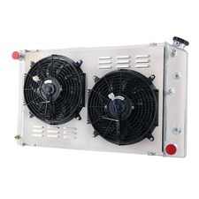 4 ROW Radiator Shroud Fan for 1975-1979 Chevy Nova 70-81 Chevy Camaro picture