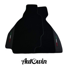 AutoWin Brand Floor Mats For Ferrari 328 GTS 1985-1989 with Leather IT Edition picture