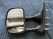 09-23 FORD E250 VAN OEM Left Door Mirror Power, Dual Arms, W/ Telescoping picture