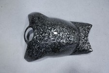 Black Forged Carbon Fiber Gas Fuel Tank Cover For Ducati Panigale V4 V4S 2018-22 picture