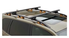 2017-2026 Subaru Thule Extended CrossBar Crosstrek Impreza Forester Ascent Black picture