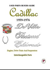 1959-1976 Cadillac Parts Identification & Interchange Manual picture