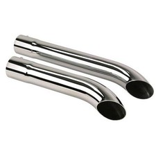 Patriot Exhaust 4473822 Slip-Over Extension Pipes w/Mufflers, 3.5 X 26 picture