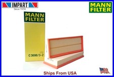 Mercedes Air Filter Set 273 094 04 04 MANN C3698/3-2 picture