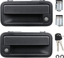 All Metal Exterior Door Handles w/Lock & Keys for Chevy GMC Tahoe Yukon 15742229 picture