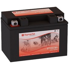 Yuasa YT12A-BS Battery - Maintenance-free, Rechargeabe, 175CCA AGM Replacement picture