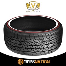 (1) New Vogue CBR RED STRIPE 215/70R15XL 103H Tires picture
