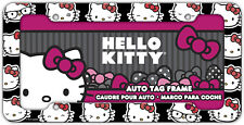 New Licensed Plastic License Plate Frame Cover Sanrio Hello Kitty picture