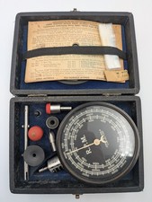 Antique Jones Motrola Mechanical Multi Range Handheld Tachometer - WORKS PERFECT picture