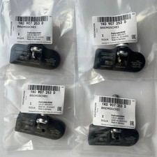 4PCS Genuine TPMS Tire Pressure Monitoring Sensor OEM 1K0907253D for AUDI VW picture