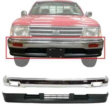 Front Bumper Chrome & Lower Valance Air Deflector For 93-98 Toyota T-100 Pickup picture