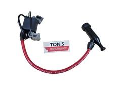 Ton's Predator Performance Coil kart racing ALL COPPER NO Rev Limit Red 7mm wire picture