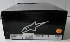 Alpinestars Men's Size 9 / 42 J-6 WP Waterproof Brown Motorcycle Shoes/Boots NEW picture