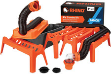 Camco Rhino Ultimate 15'/20' RV Sewer Hose Combo Kit, Made in USA picture