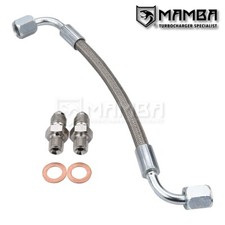 MAMBA 3934396 Vacuum Pump Oil Feed Line Fits 98.5~02 5.9L 12v/24v Cummins Dodge picture