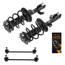 4pc Front Struts Shocks Sway Bars Kit for 2012-2017 Toyota Camry Hybrid LE XLE L picture