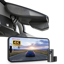 Mangoal Front 4K & Rear 1080p Dash Cam for Mazda CX5 2019-2025 & CX-9 2020-2023 picture