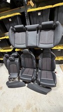 ⭐️2018-2023 Audi RS5 Sportback Black Leather Red Stitch Front Rear Seat Set OEM picture