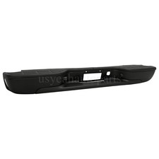 Black Rear Step Bumper For 1999-2007 Chevy Silverado GMC Sierra 2500HD 3500 picture
