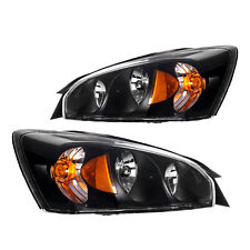 Fits 04-08 Chevy Malibu Headlights Lights Lamps Replacement Pair Set 2004-2008 picture
