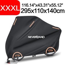 3XL Motorcycle Cover Waterproof Heavy Duty for Winter Outside Storage Snow Rain picture
