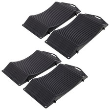 4PACK Tire Saver Ramps, Wheels Tire Saver Ramps, Anti-Slip Hard Plastic Design picture