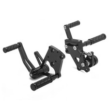 2000-2017 Softail Black Billet Forward Controls Foot Pegs for Harley FXST FLST picture