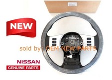 OEM 2005-2012 Nissan Pathfinder Leather Steering Wheel Controls HEATED  picture