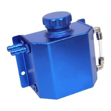 New 1L Aluminum Radiator Coolant Overflow Bottle Recovery Water Tank Universal picture