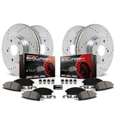 Power Stop Brake Kit For Infiniti G25 2011 2012 Front & Rear Evolution Sport picture