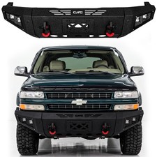 Fit 2000-2006 Chevy Tahoe/Suburban New Front Bumper with Winch Plate & D-Rings picture