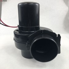 3 inch Electric Turbocharger Air intake Universal fits Car Motorcycler ATV Black picture