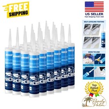 Versatile 24-Pack Self-Leveling Roof Sealant for RVs - Waterproof & Safe Formula picture